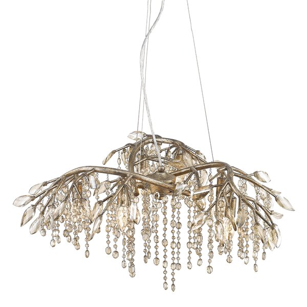 Willa Arlo Interiors Montriel 6 - Light Dimmable Tiered Chandelier ...