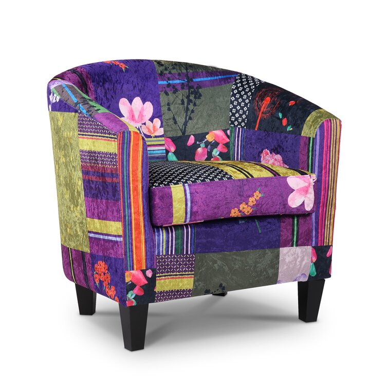 tub chair patchwork