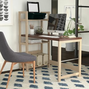 Desk With Attached Bookshelf Wayfair Ca