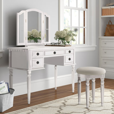 Farmhouse & Rustic Makeup Vanities - Made to Last  Birch Lane