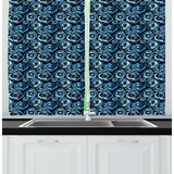 Aqua Valances Kitchen Curtains Wayfair