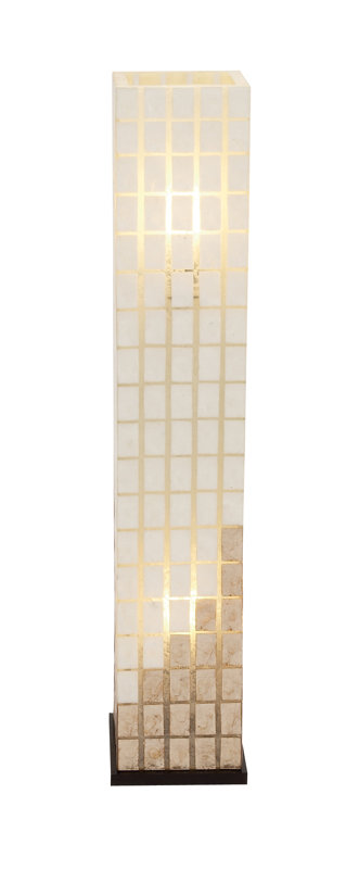 woodland imports beautiful 40" column floor lamp & reviews | wayfair woodland imports beautiful 40" column floor lamp & reviews | wayfair