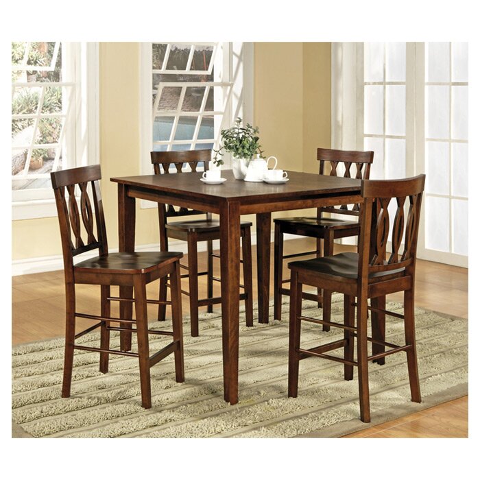 Steve Silver Furniture Richmond 5 Piece Counter Height Dining Set ...