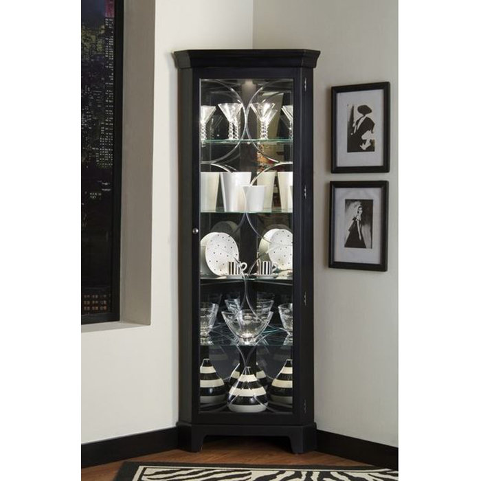Rosalind Wheeler Mcneal Corner Curio Cabinet & Reviews Wayfair Mcneal Corner Curio Cabinet - Rosalind Wheeler Mcneal Corner Curio Cabinet & Reviews Wayfair
