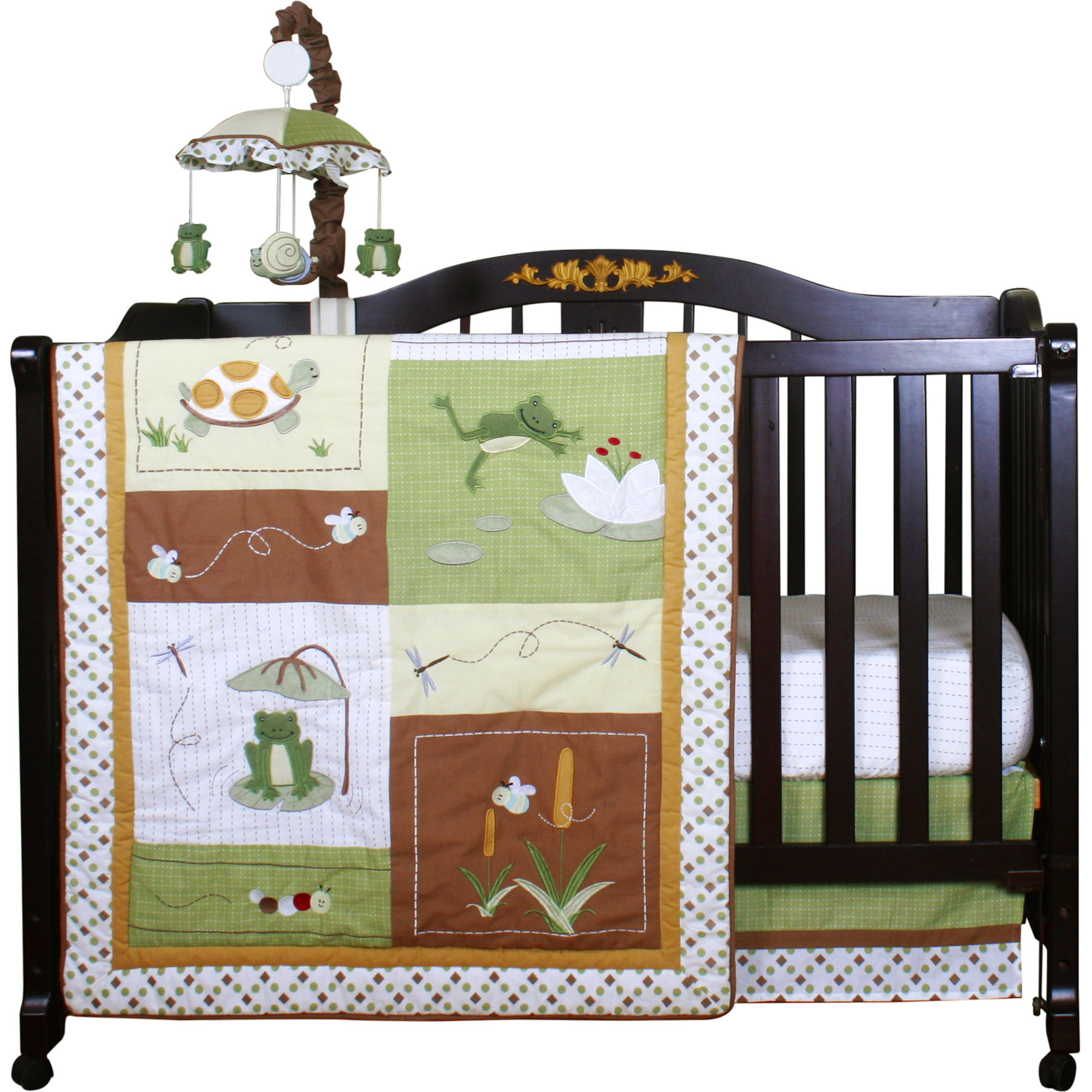 Geenny Boutique New Froggy Froggie13 Piece Crib Bedding Set & Reviews
