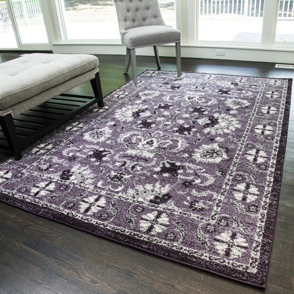 The Conestoga Trading Co. Lavender Area Rug & Reviews Wayfair