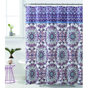 purple shower curtains you'll love | wayfair purple shower curtains you'll love | wayfair