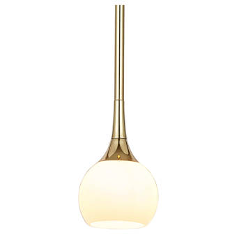 Highland Dunes Fehr 1 Light Single Jar Pendant Wayfair