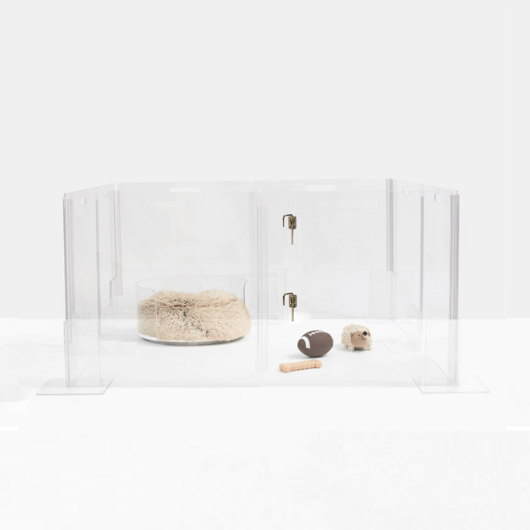 Hiddin Clear View Door Playpen Dog Pen Wayfair