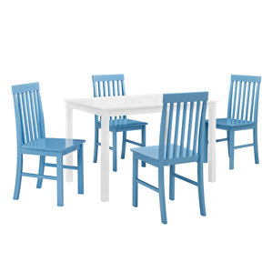 Cienna 5 Piece Dining Set by Beachcrest Home
