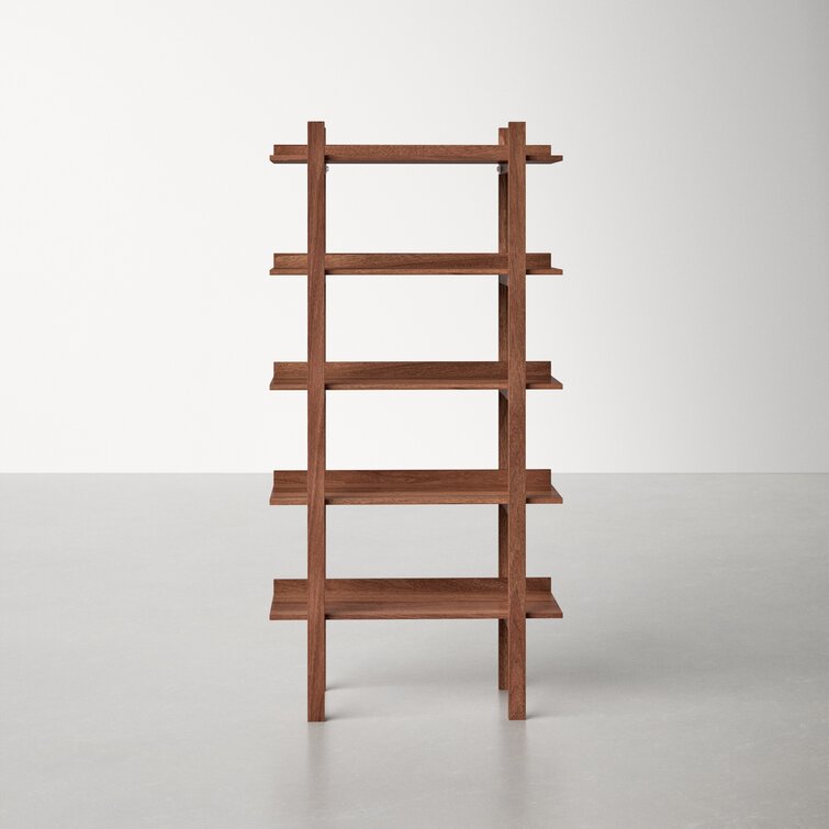 Rudd 32'' Solid Wood Etagere Bookcase & Reviews | AllModern