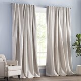 100 inch wide outdoor curtains