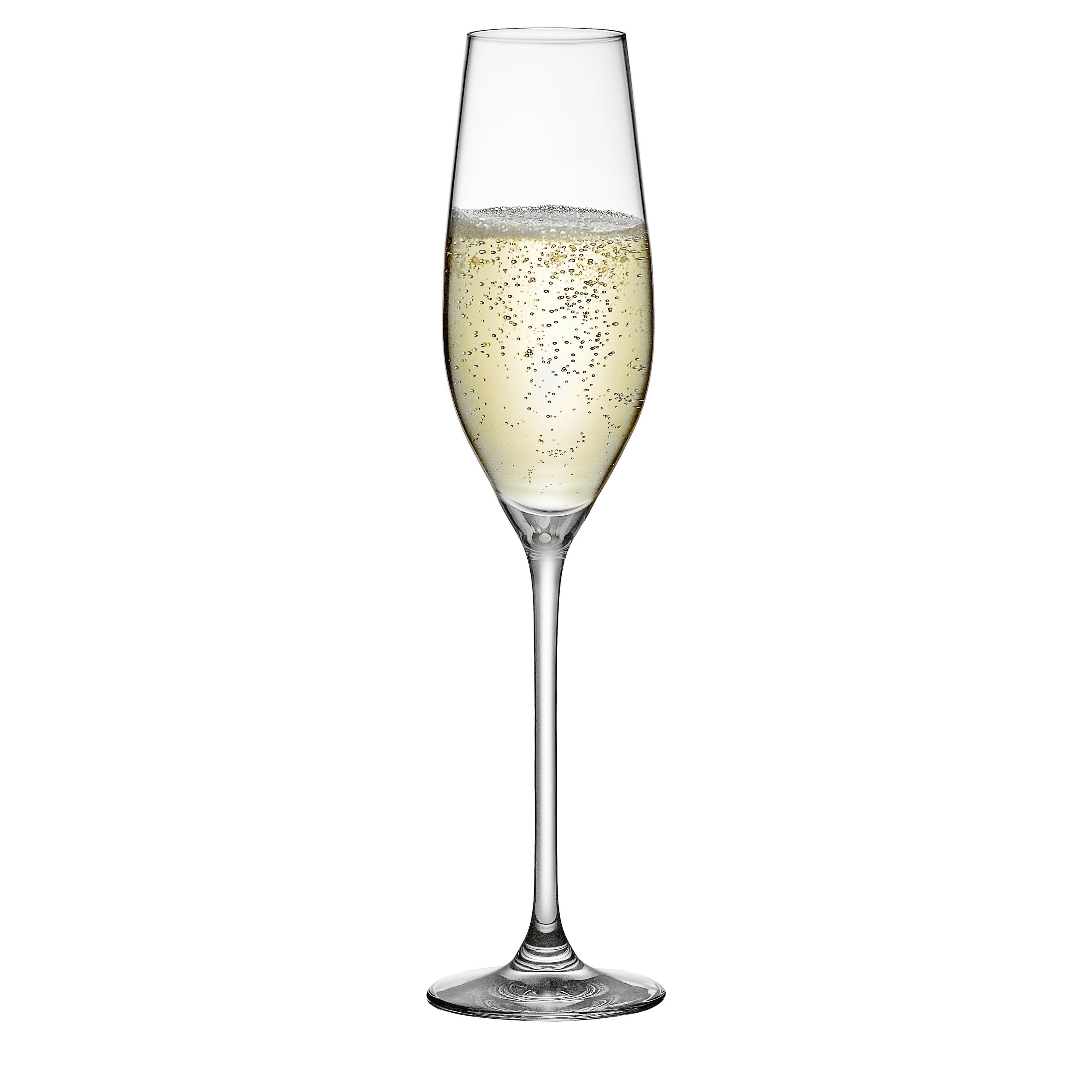 champagne in glass