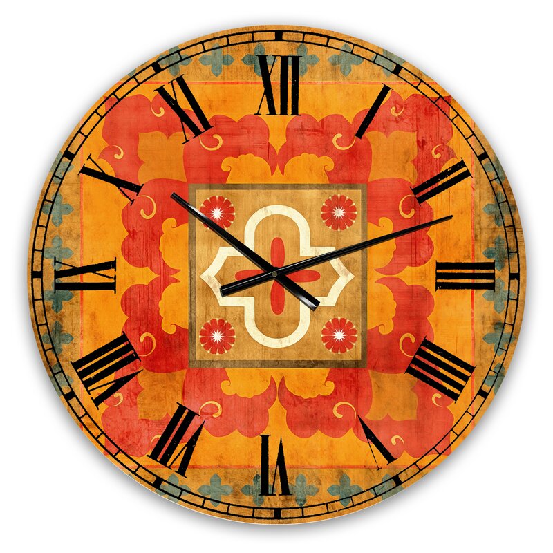 Oversized Moroccan Moroccan Wall Clock - Moroccan Wall Decorations
