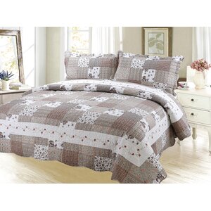 Cameron Reversible Quilt Set