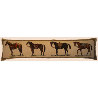 Manual Woodworkers Weavers Advice From A Horse Throw Pillow Reviews Wayfair
