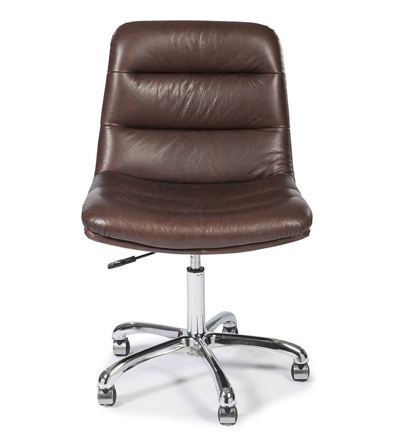Lazzaro Leather Genuine Leather Task Chair Wayfair