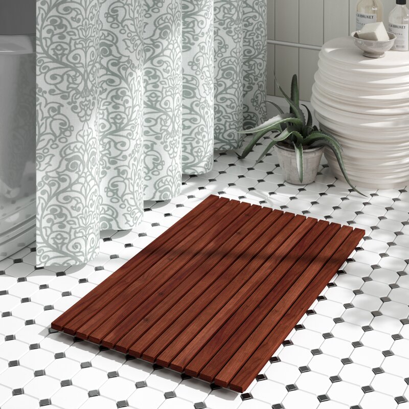 The Twillery Co Fairburn Bath Rug Reviews Wayfair