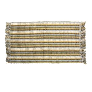 ChainLink Hand-Woven Spa Indoor Area Rug