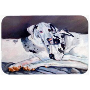 Harlequin Natural Great Danes Kitchen/Bath Mat