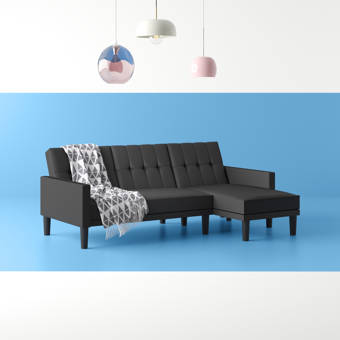 Mercury Row Nostrand 82 Left Hand Facing Sleeper Sectional Reviews Wayfair