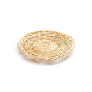 Paper Plate Holder Wayfair Rattan Napkin Holder Set Of 4
