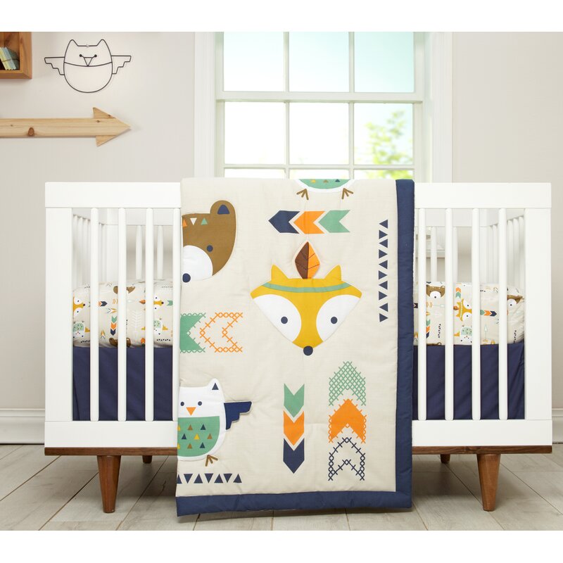 crib bedding with mobile