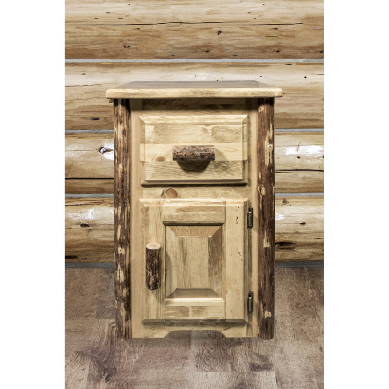 Loon Peak Tustin End Table With Storage Wayfair