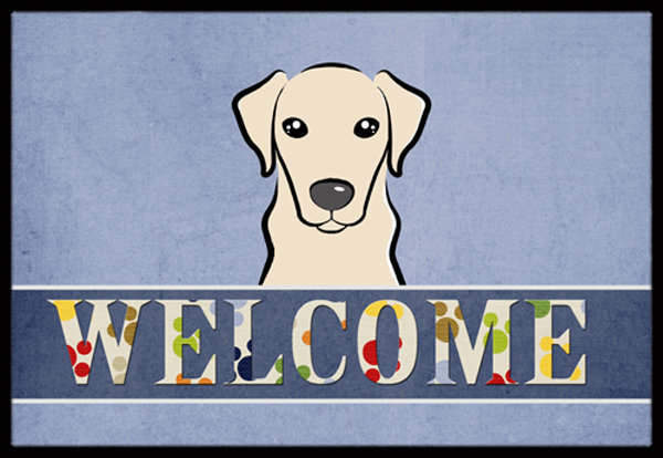 labrador welcome mat