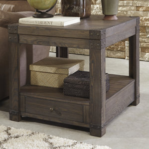 Bryan End Table With Storage by Loon P..