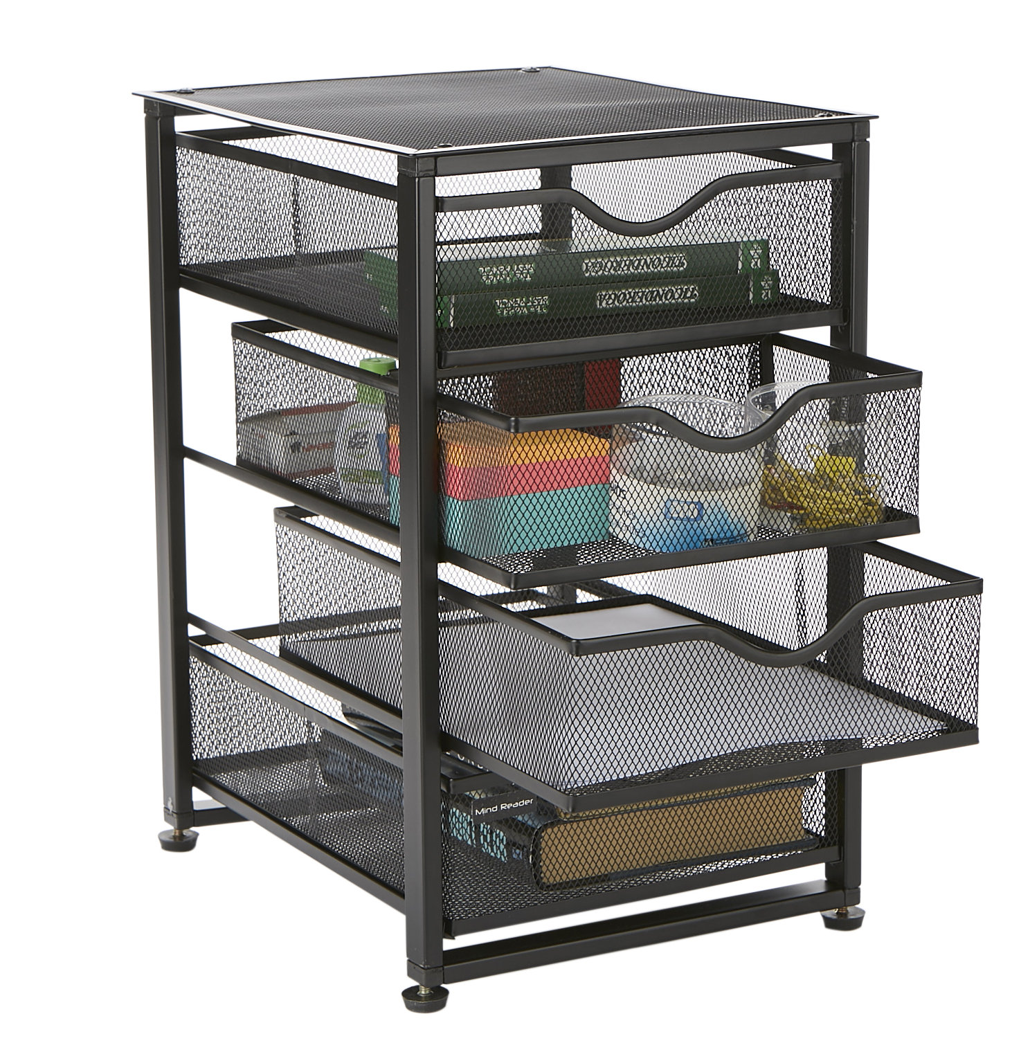 Mind Reader 4 Tiered Storage Drawer Wayfair