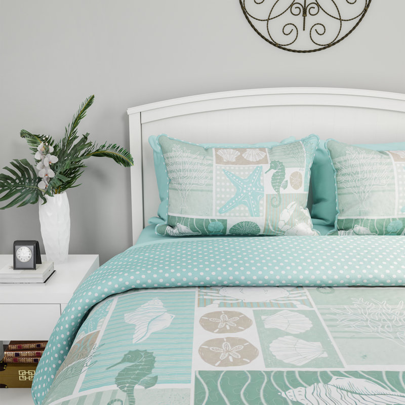 Highland Dunes Cureton Reversible Quilt Set Reviews Wayfair