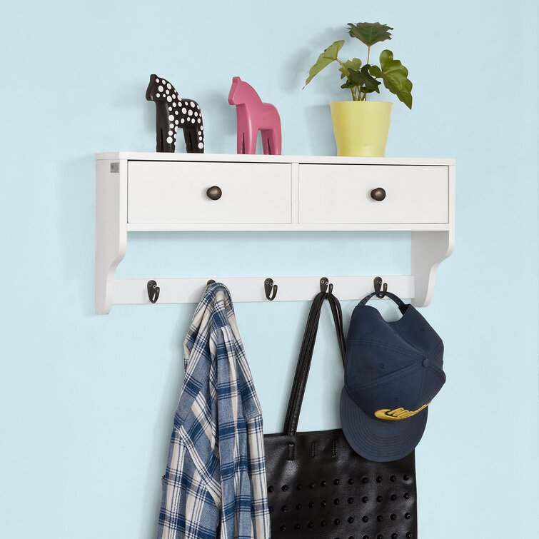 Brambly Cottage Isidore Wall Mounted Coat Rack & Reviews | Wayfair.co.uk