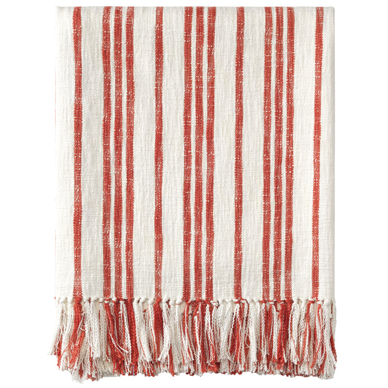 Grain Sack Cotton Throw