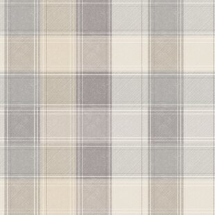 Wayfair | Plaid & Gingham Wallpaper You'll Love in 2022