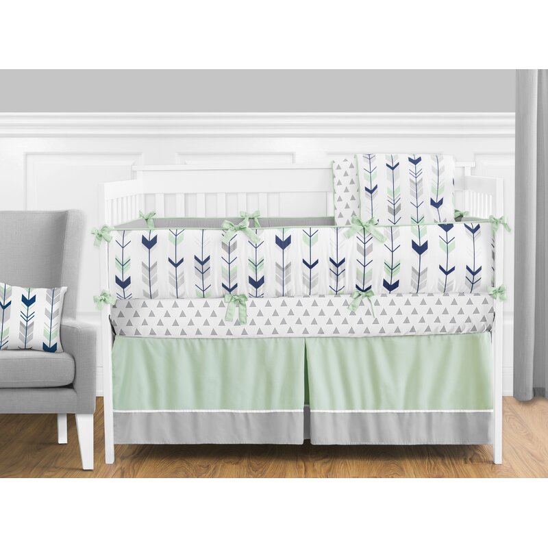 arrow crib bedding