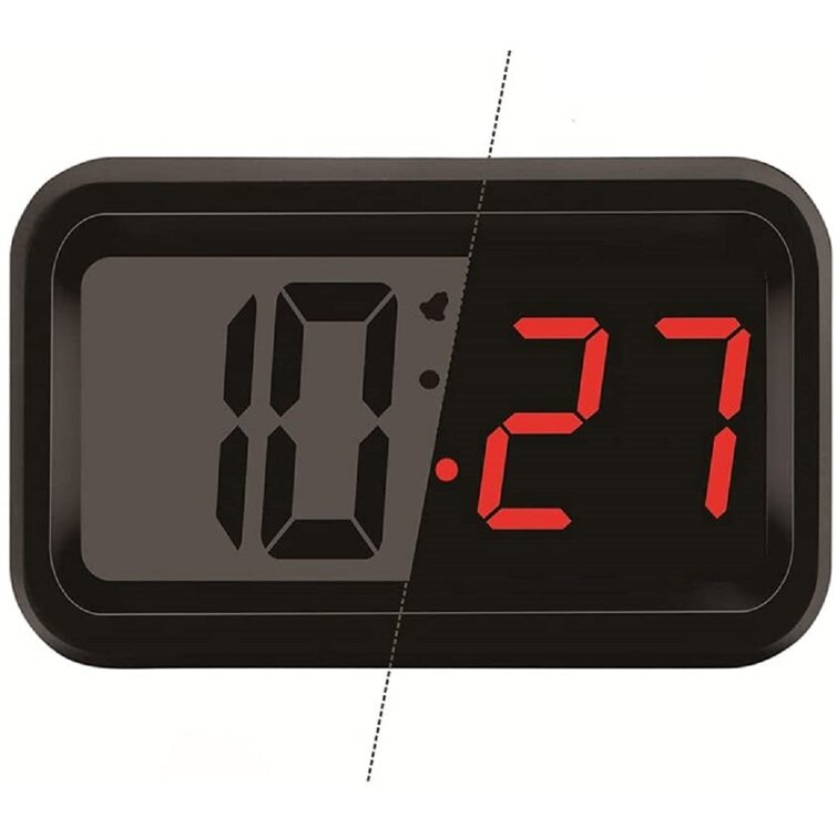 Details about   Modern Electronic LED Digital Alarm Clock Auto Night Brightness LED Black Red 