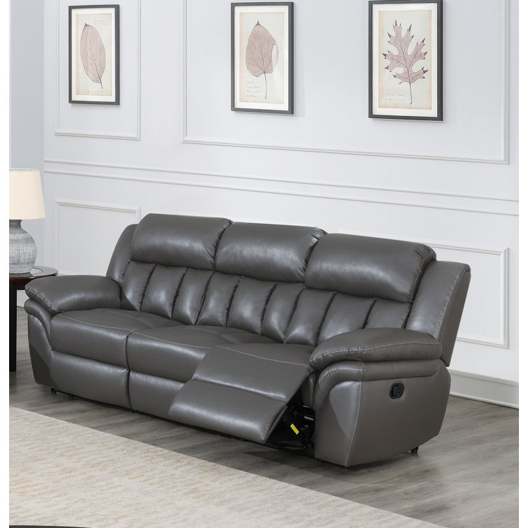 Red Barrel Studio® Mahmudie 91'' Pillow Top Arm Reclining Sofa Wayfair