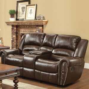 Medici Leather Reclining Sofa