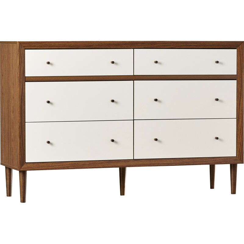 Foundstone Adelia 6 Drawer Double Dresser Reviews Wayfair