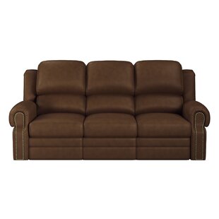 Hilltop Leather Reclining Sofa By Westland And Birch