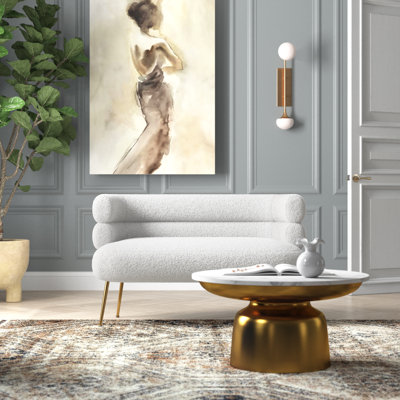 INCOMPLETE SIMILAR TO STOCK PHOTO Demetrius  50'' Upholstered Loveseat