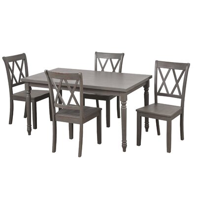 Ophelia & Co. Kristopher 6 - Person Dining Set | Wayfair