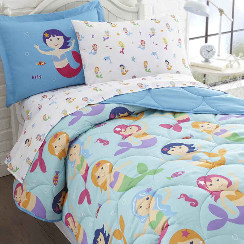 Wildkin Mermaids Comforter Set Reviews Wayfair