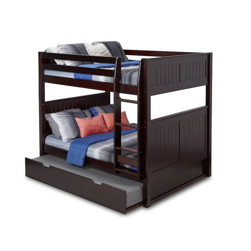 full over full trundle bunk beds