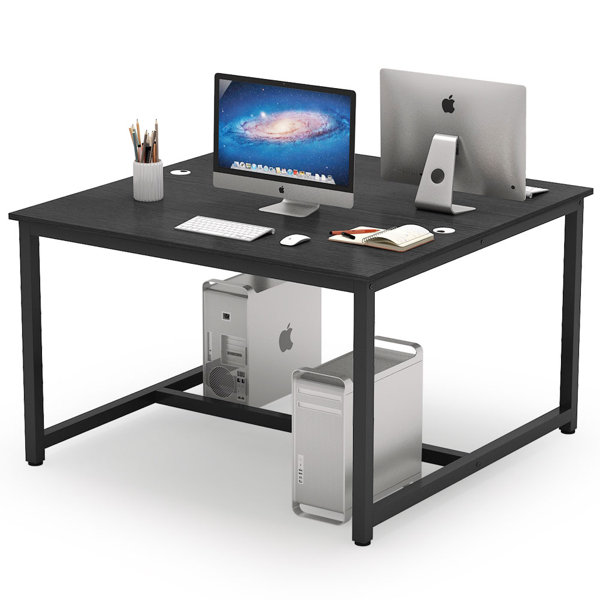 Latitude Run® Computer Desk,Extra Large Two Person Desk ...