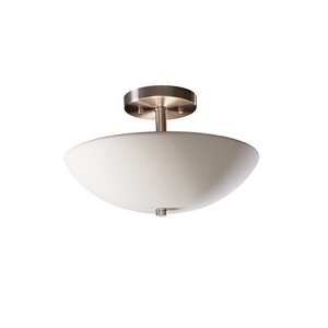 Radiance Round Bowl Semi Flush Mount