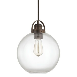 Caster 1-Light Globe Mini Pendant