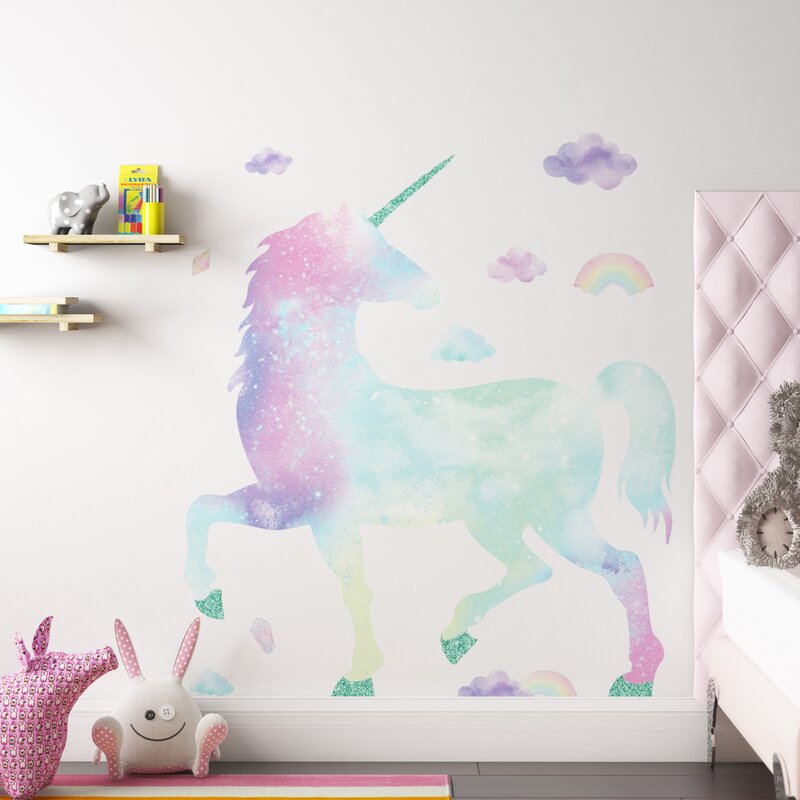 painted Unicorn wall Unicorn kids Unicorn door Unicorn Unicorn hanging Unicorn