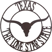 Wooden Texas Map Outline Lone Star Wall Plaque Rustic Weathered Finish 17.5" 